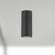 Lorna LED 3.25 inch Black Concrete Flush Mount Ceiling Light