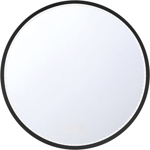 Cerissa 30 X 30 inch Black Mirror