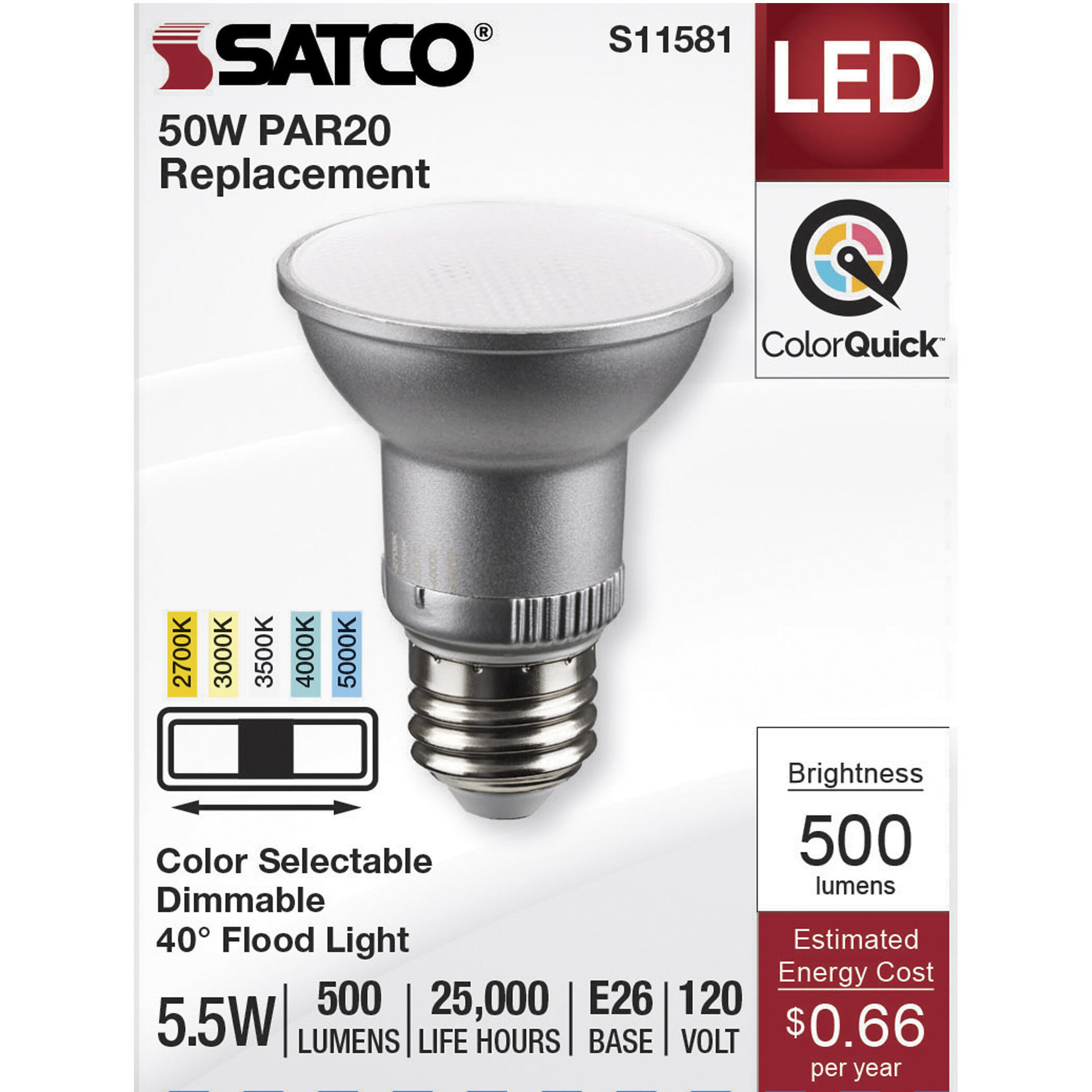 Par20 led 5000k on sale