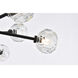 Graham 10 Light 30 inch Black Pendant Ceiling Light
