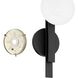 Julep LED 7.25 inch Matte Black Vanity Light Wall Light