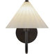 Alora Mood Serena 1 Light 8.38 inch Matte Black Bath Vanity Light Wall Light