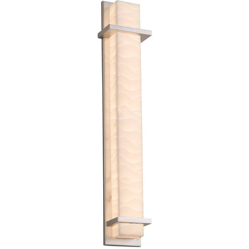 Porcelina LED 7 inch Brushed Nickel ADA Wall Sconce Wall Light