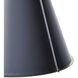 French Maid 3 Light 25.5 inch Blue and Polished Nickel Chandelier Ceiling Light