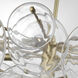 AERIN Loire 9 Light 37.25 inch Gild Chandelier Ceiling Light, Large