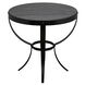Byron 30 X 30 inch Matte Black Side Table