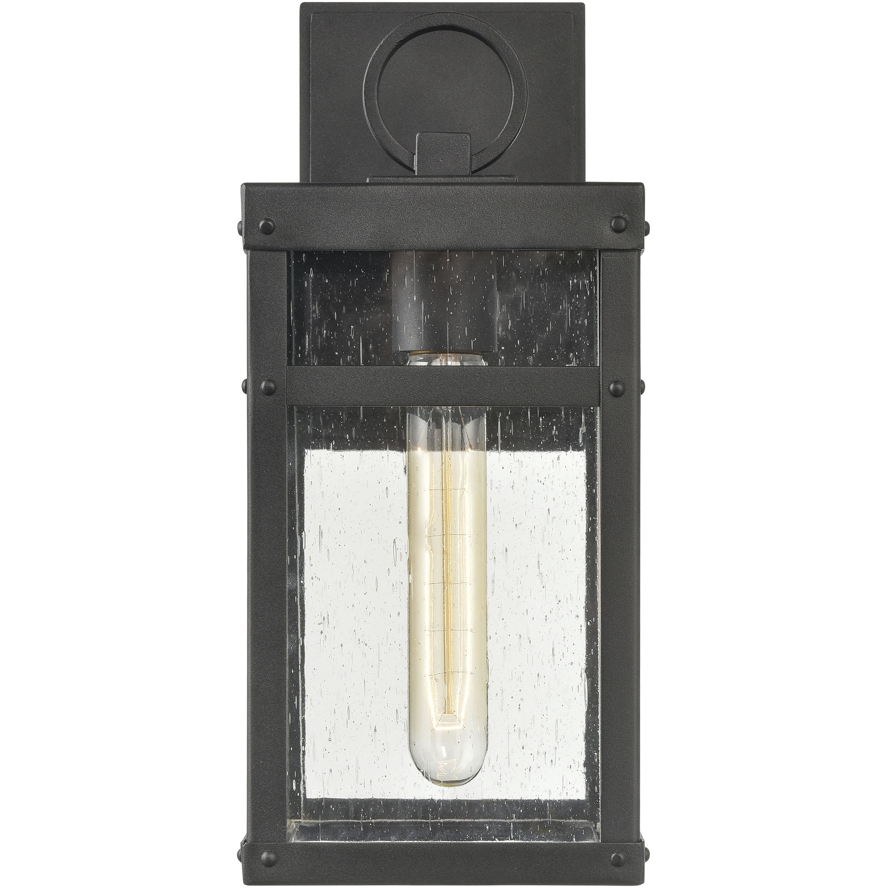 Dalton 1 Light 13 inch Textured Black Outdoor Wall Sconce