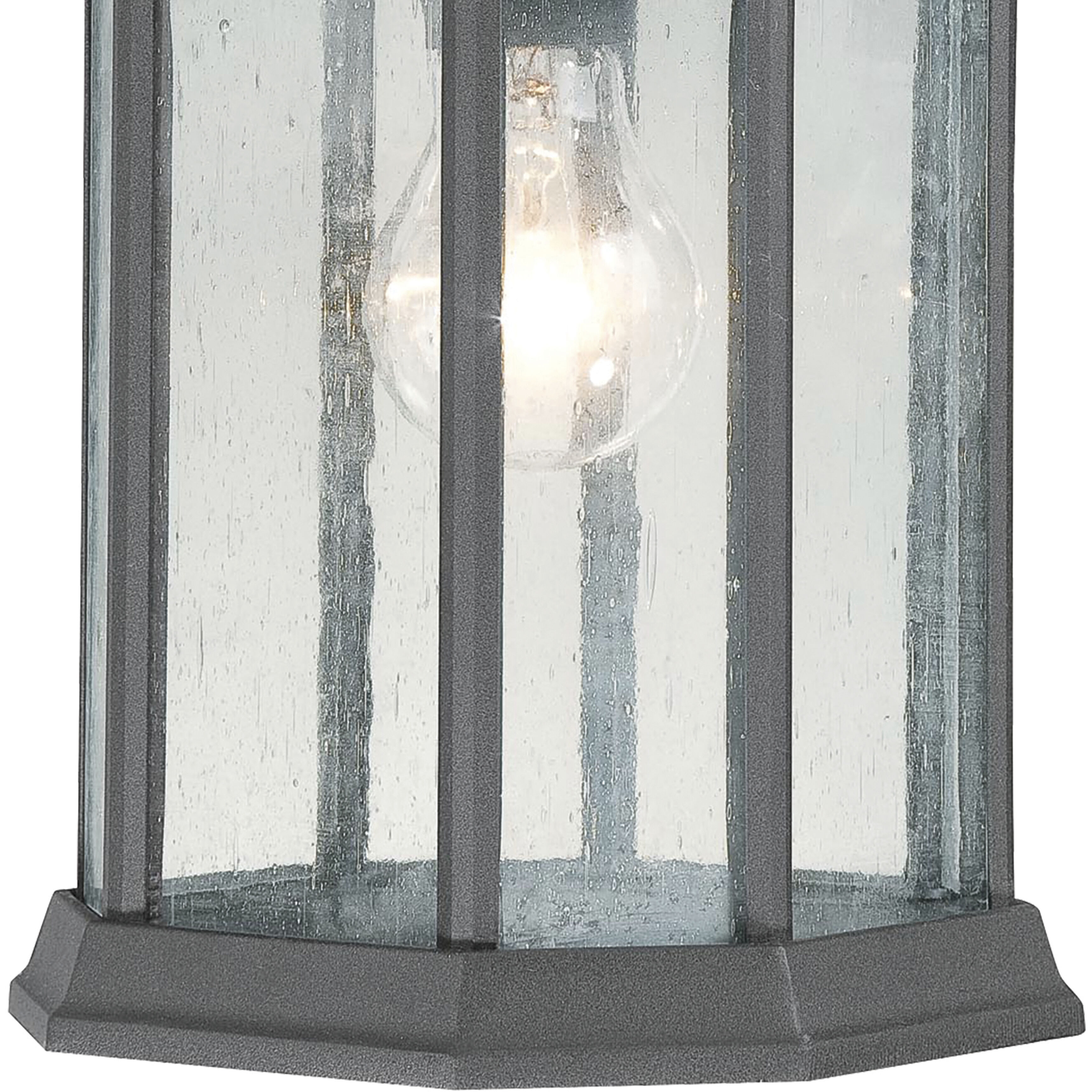 Hawthorne 1 Light 14 inch Black Outdoor Wall Sconce