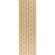 Lockhart 96 X 30 inch Neutral and Yellow Runner, Wool