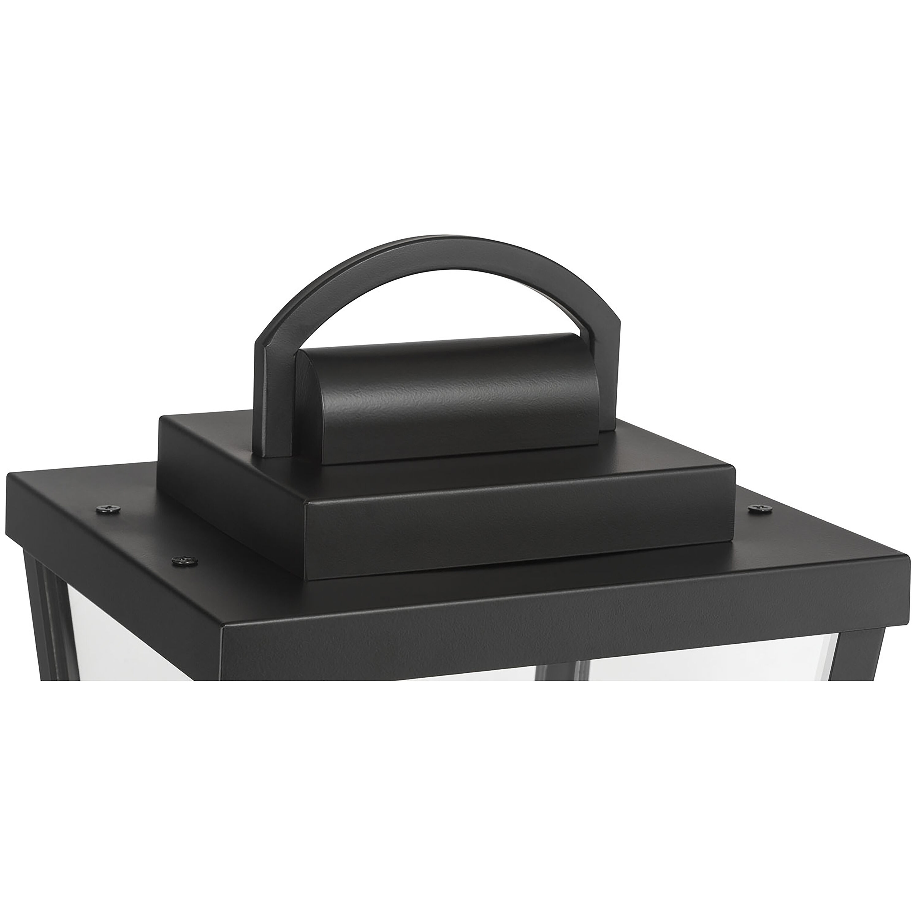 Brenwick 1 Light 17.75 inch Powder Coated Black Outdoor Post Lantern