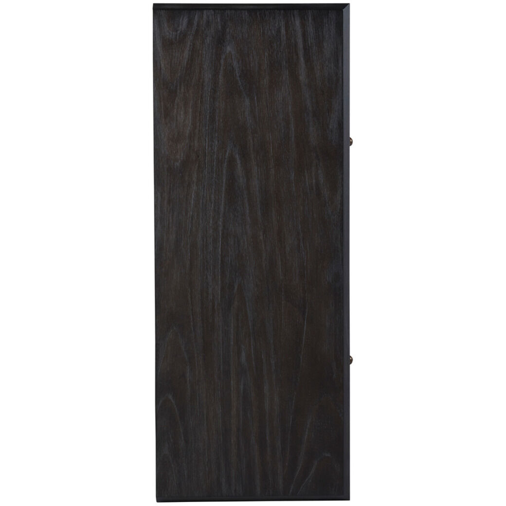 Ezekiel Cerused Forest Black / Antique Bronze Cabinet