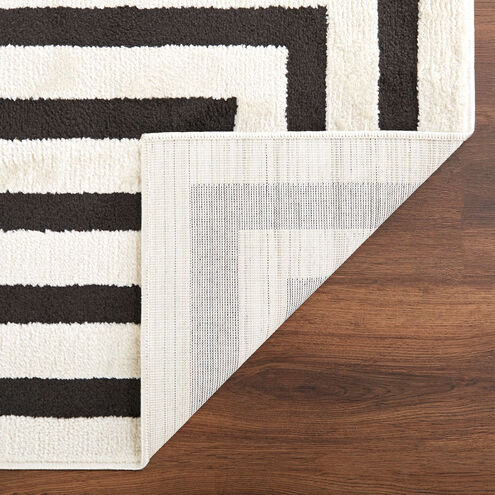 Optika 158 X 118 inch Black/White Rug in 10 x 13