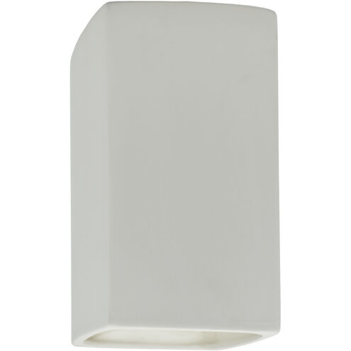 Ambiance Rectangle 1 Light 7.25 inch Bisque ADA Wall Sconce Wall Light in Incandescent, Large