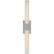 Kelly Wearstler Covet LED 4.5 inch Polished Nickel Double Bath Light Wall Light