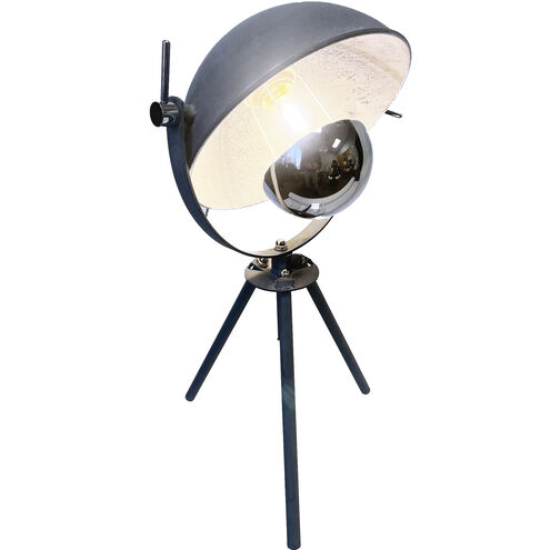 Canada 24 inch 100.00 watt Grey Table Lamp Portable Light