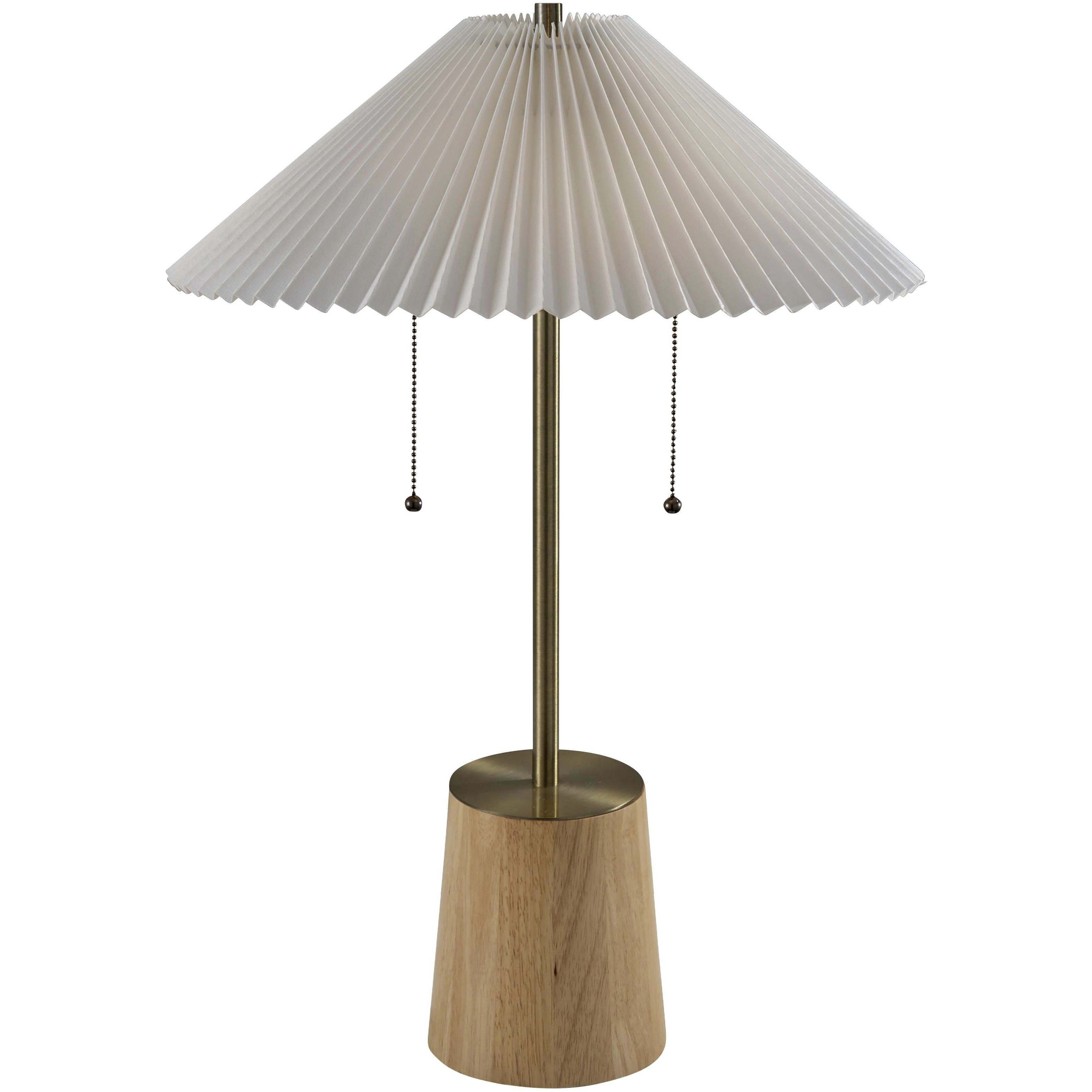 Ophelia 27 inch 60.00 watt Antique Brass Table Lamp Portable Light