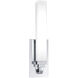 Tetris Sconce Wall Light in Chrome, Single