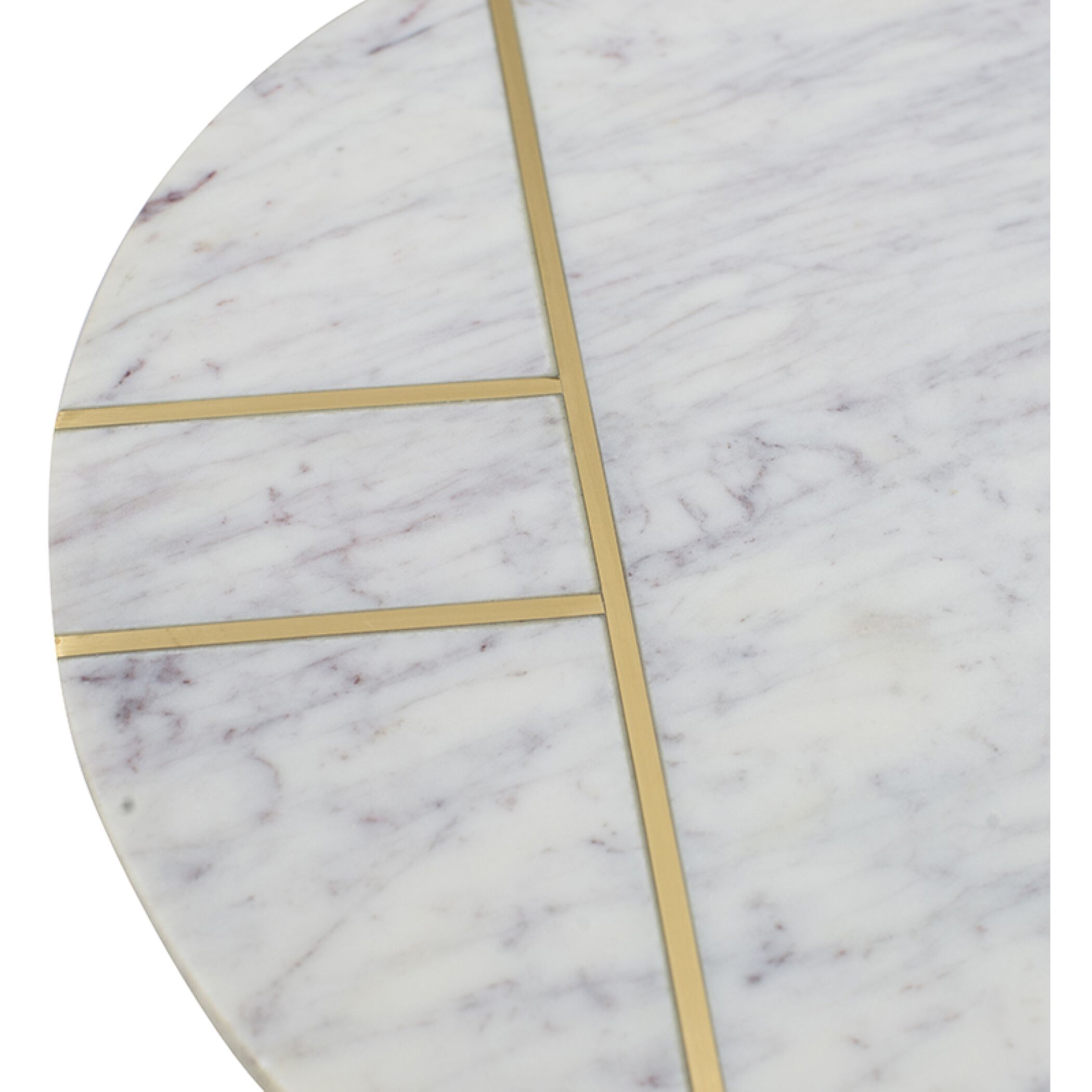 Anita 16.1 inch Brass Spray Occasional Table