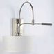 Kempsey 24 inch 75.00 watt Brushed Nickel Swing Arm Wall Bracket Wall Light