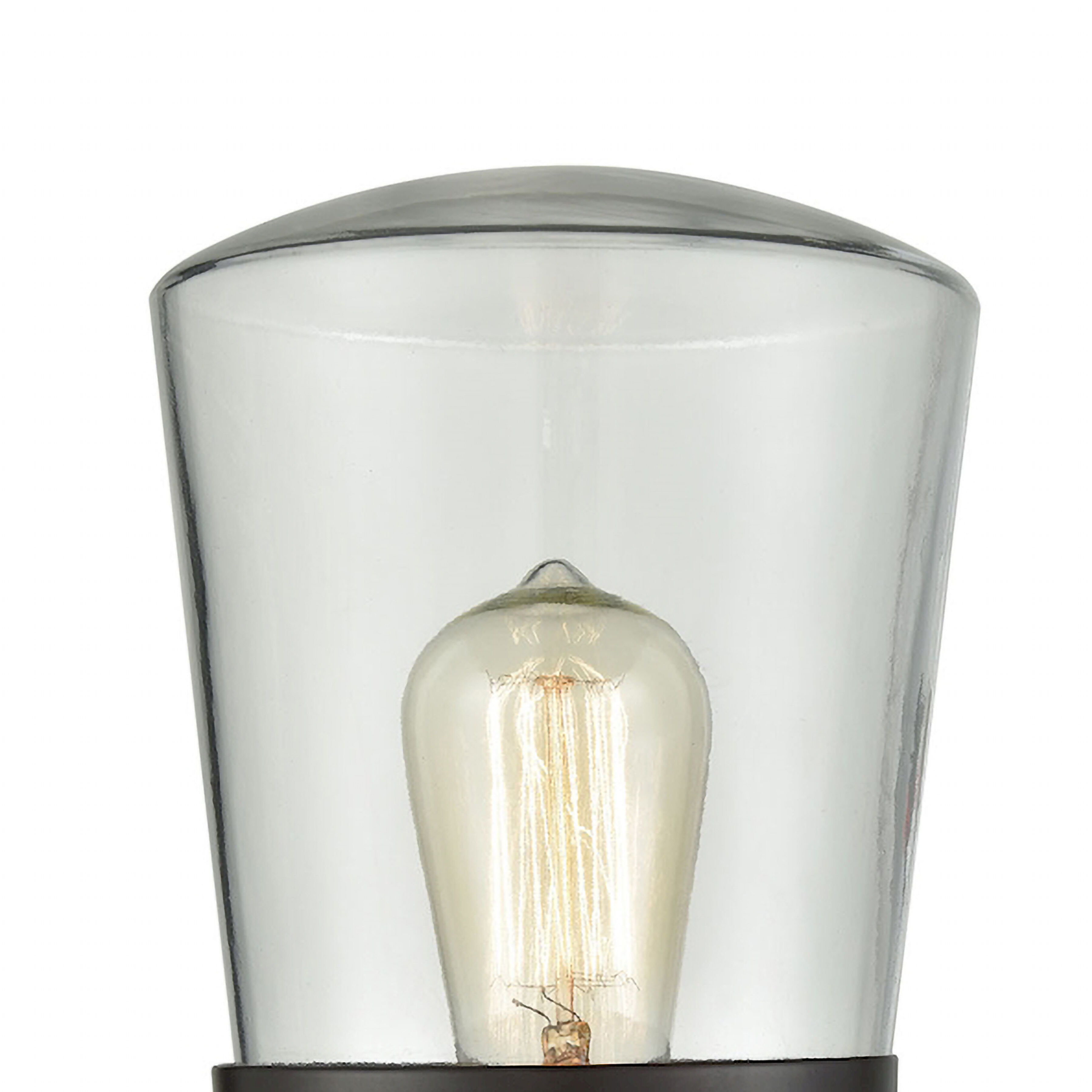 Mullen Gate 1 Light 13 inch Oil Rubbed Bronze Outdoor Wall Sconce