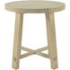 Sunset Harbor 24.5 X 24 inch Sandy Cove with Beige Accent Table