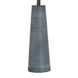 Conical 31.5 inch 150.00 watt Denim Washed Table Lamp Portable Light