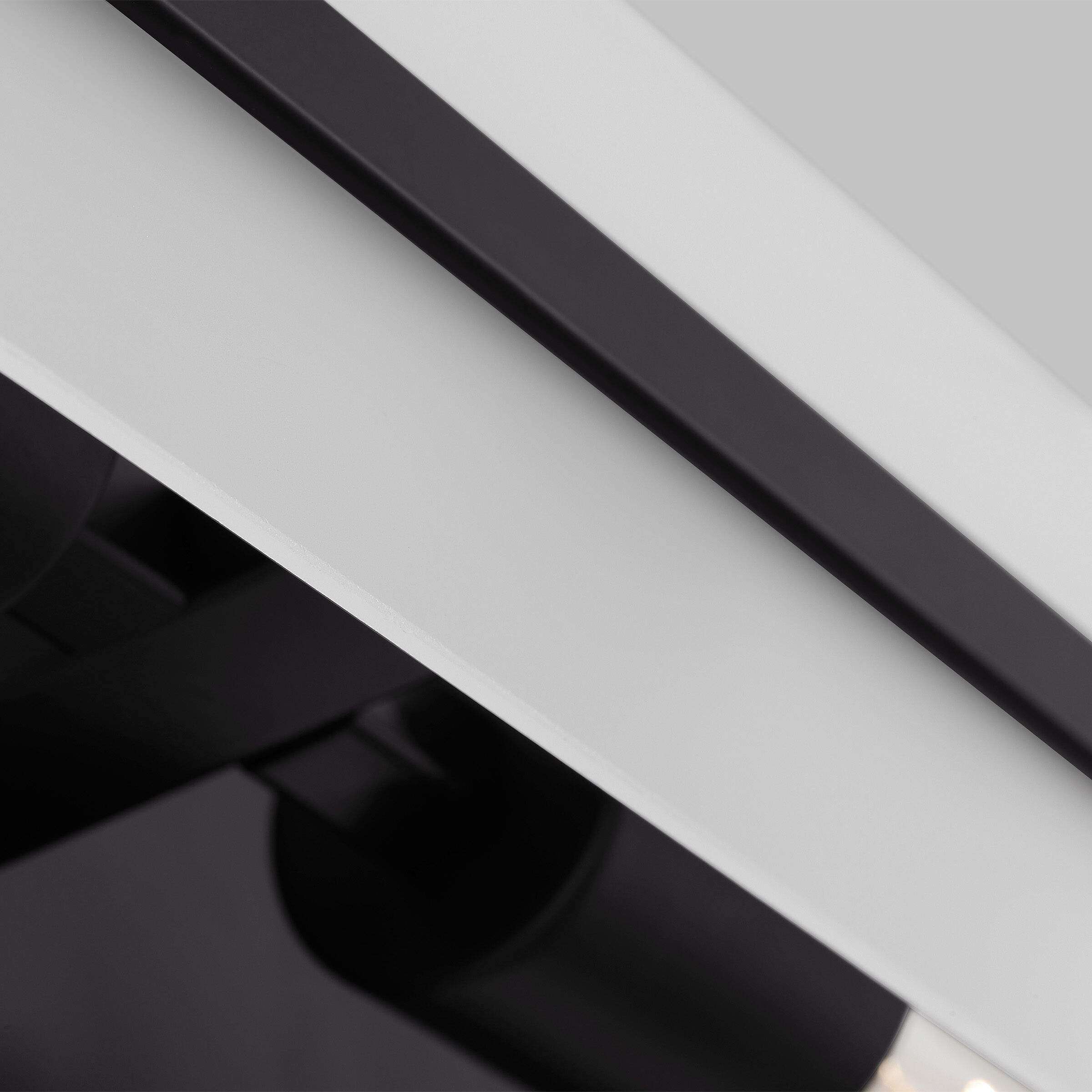 Dex Bath Vanity Wall Light in Midnight Black