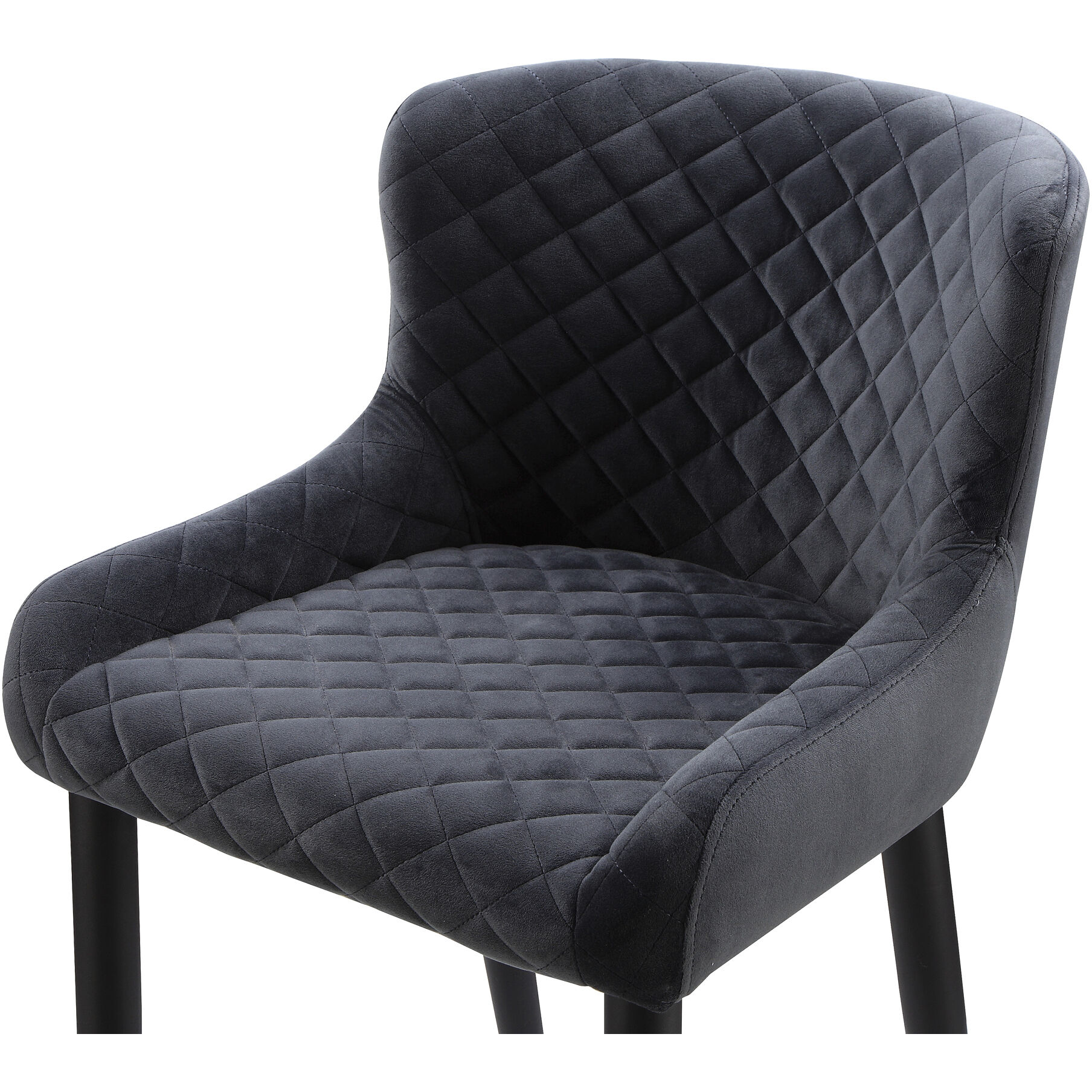 Etta 37 inch Grey Counter Stool