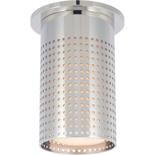 Kelly Wearstler Precision LED 3.5 inch Polished Nickel Monopoint Flush Mount Ceiling Light