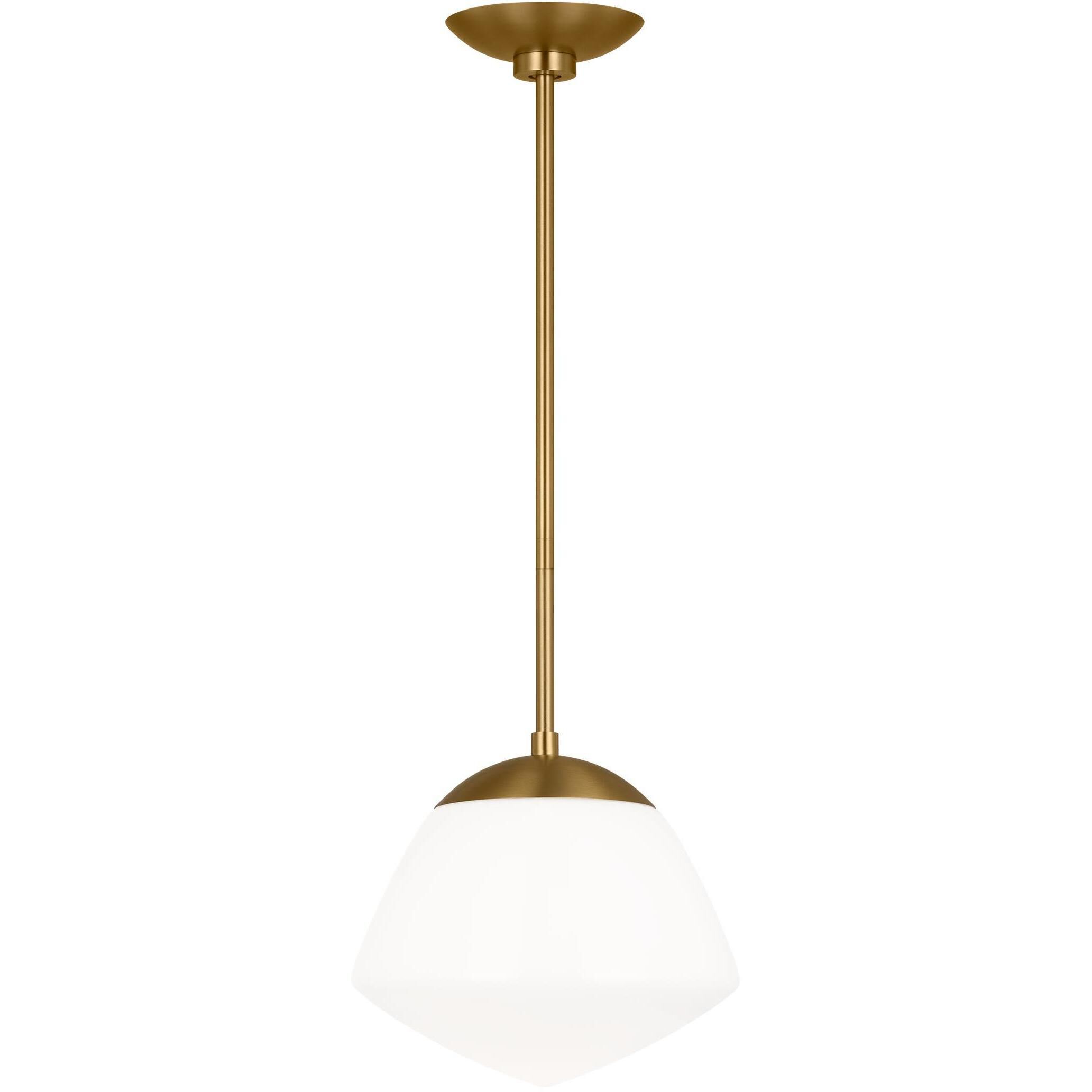 ED Ellen DeGeneres Milne 1 Light 15.5 inch Burnished Brass Pendant Ceiling Light