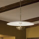 Mikale LED Champagne Bronze Pendant Ceiling Light