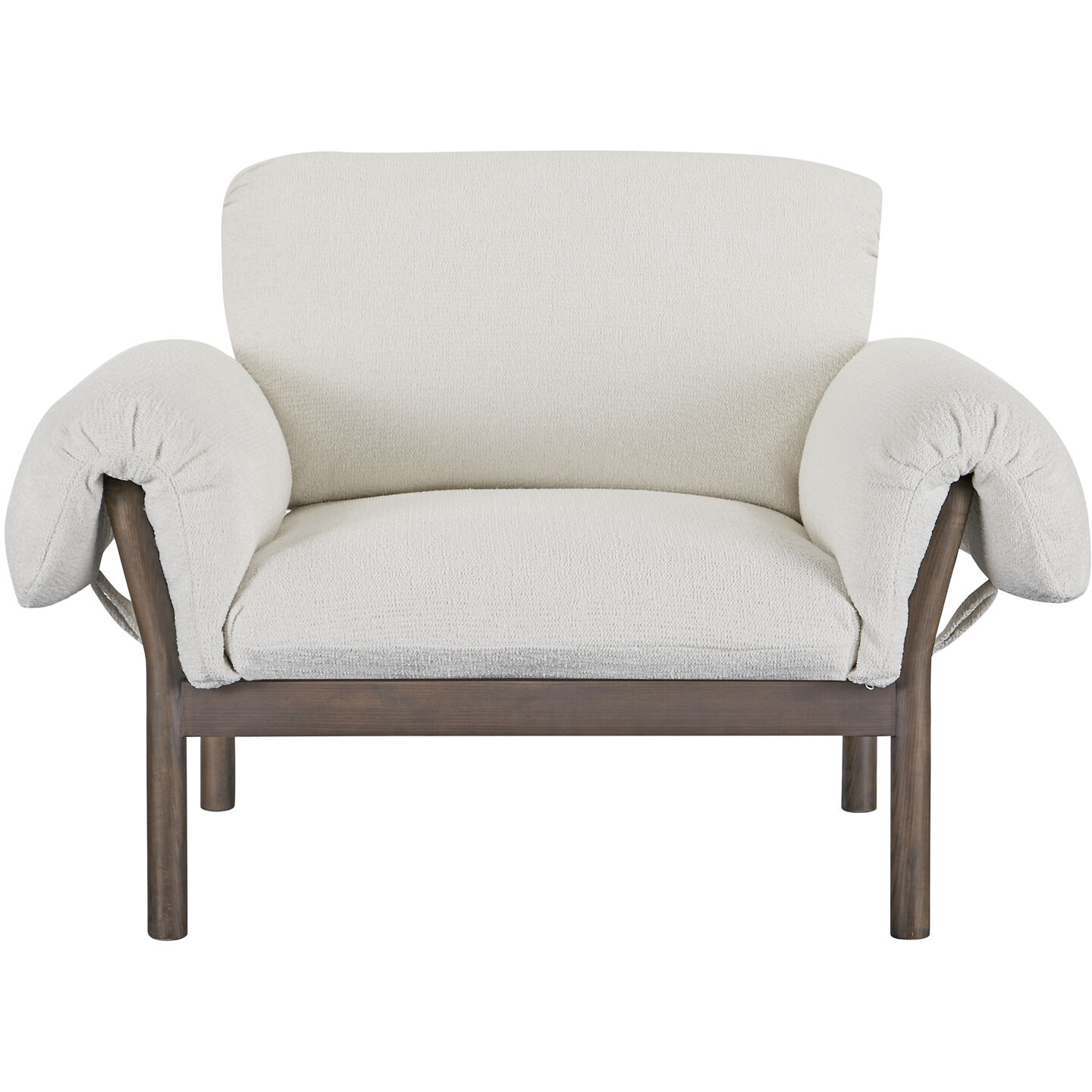 Cardero White Lounge Chair