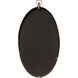 Wade 34 X 19 inch Antique Brass Mirror