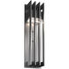 Avenue LED Argento Grey Outdoor Sconce