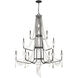 Barcelona 12 Light 44 inch Onyx Chandelier Ceiling Light