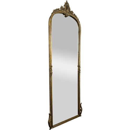 Mabon 60 X 24 inch Gold Floor Mirror/Wall Mirror