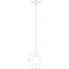 Joliet 1 Light 5.5 inch Brushed Nickel Pendant Ceiling Light
