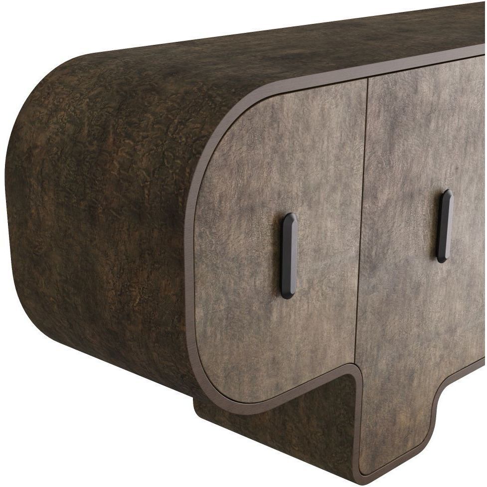 Bruno 34.5 inch Tortoise Burl Credenza