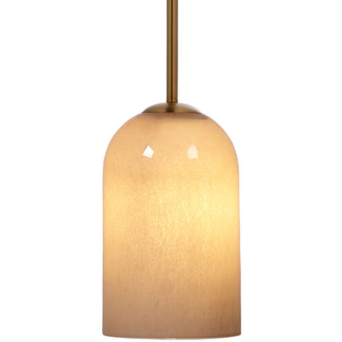 Holt 1 Light 7.25 inch Antique Brass Pendant Ceiling Light