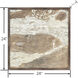 Swept Away Brown Wall Art