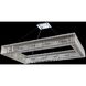 Baguette 14 Light 27 inch Chrome Pendant Ceiling Light