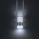 Beyond Cadenza LED 4.5 inch Antique Nickel Mini Pendant Ceiling Light