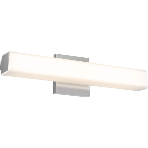 Noble LED 4.25 inch Satin Nickel Vanity Light Wall Light, Indoor
