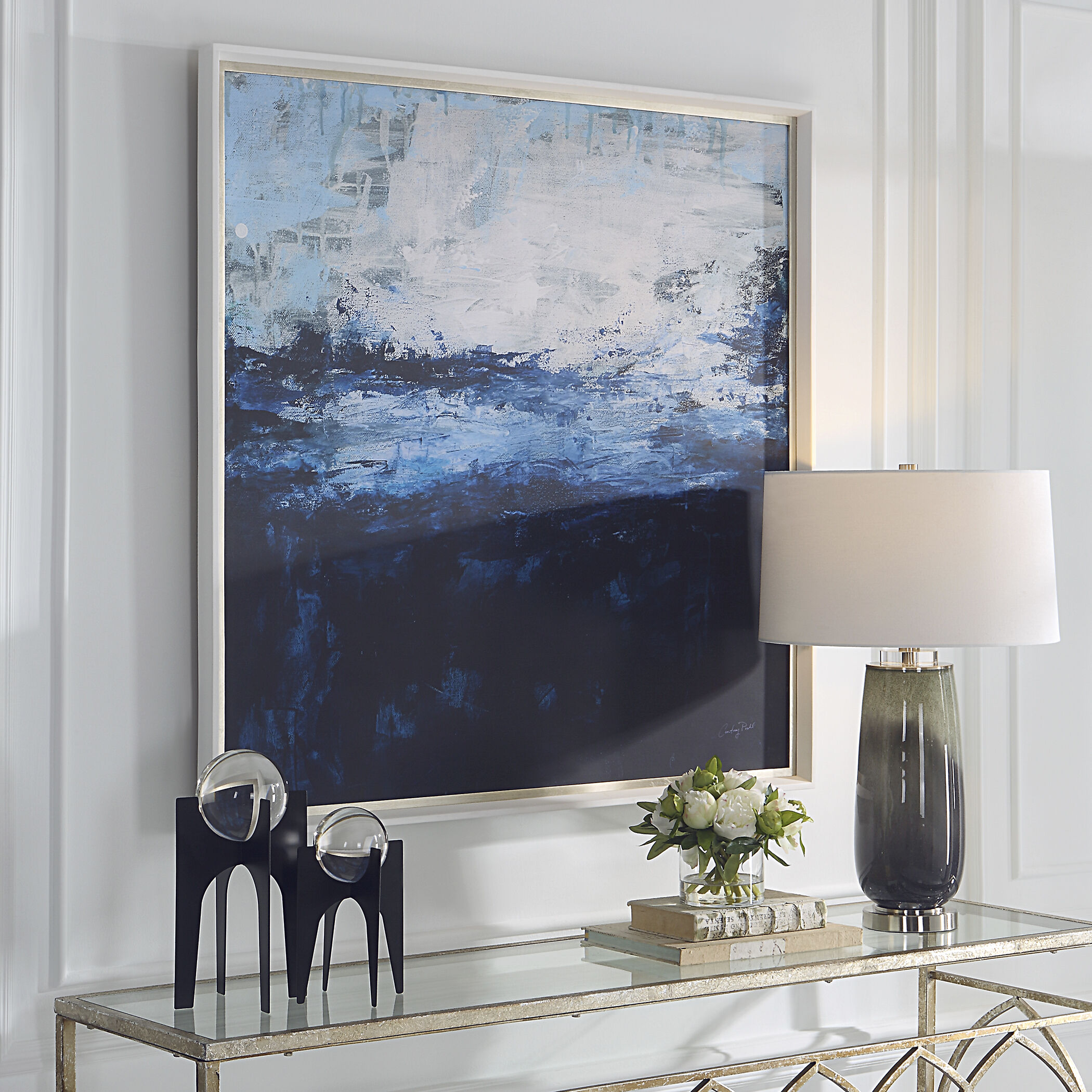 Escape 42 X 42 inch Framed Print