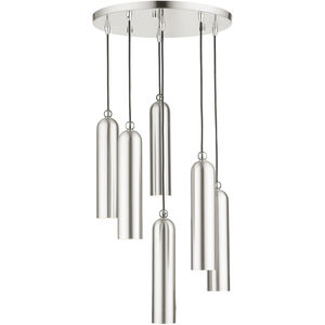Ardmore 6 Light 19 inch Brushed Nickel Pendant Ceiling Light