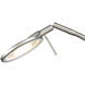 Dessau Flex 18 inch 13.00 watt Satin Nickel Desk Lamp Portable Light