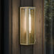 Berens 1 Light 16 inch Natural Brass Outdoor Wall Light