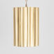 Allegra 1 Light 12.25 inch Weathered Brass Single Pendant Ceiling Light