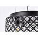 Tully 4 Light 13 inch Black Pendant Ceiling Light