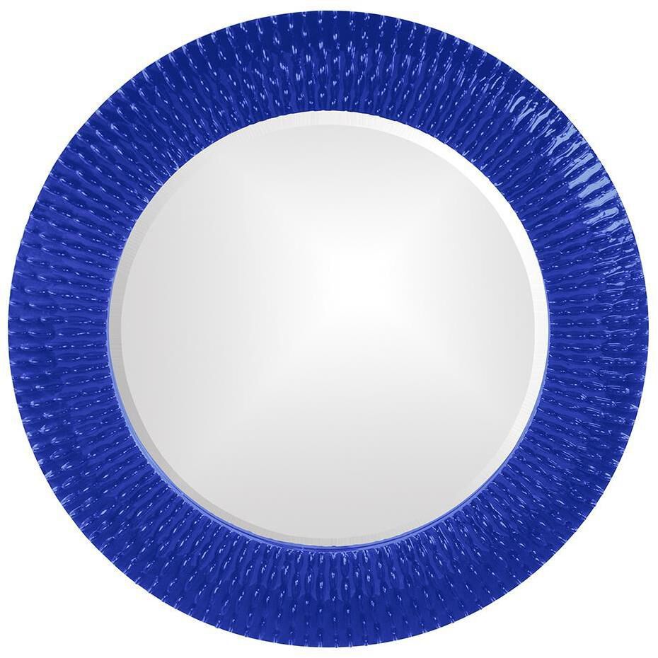 Bergman 32 X 32 inch Glossy Royal Blue Wall Mirror